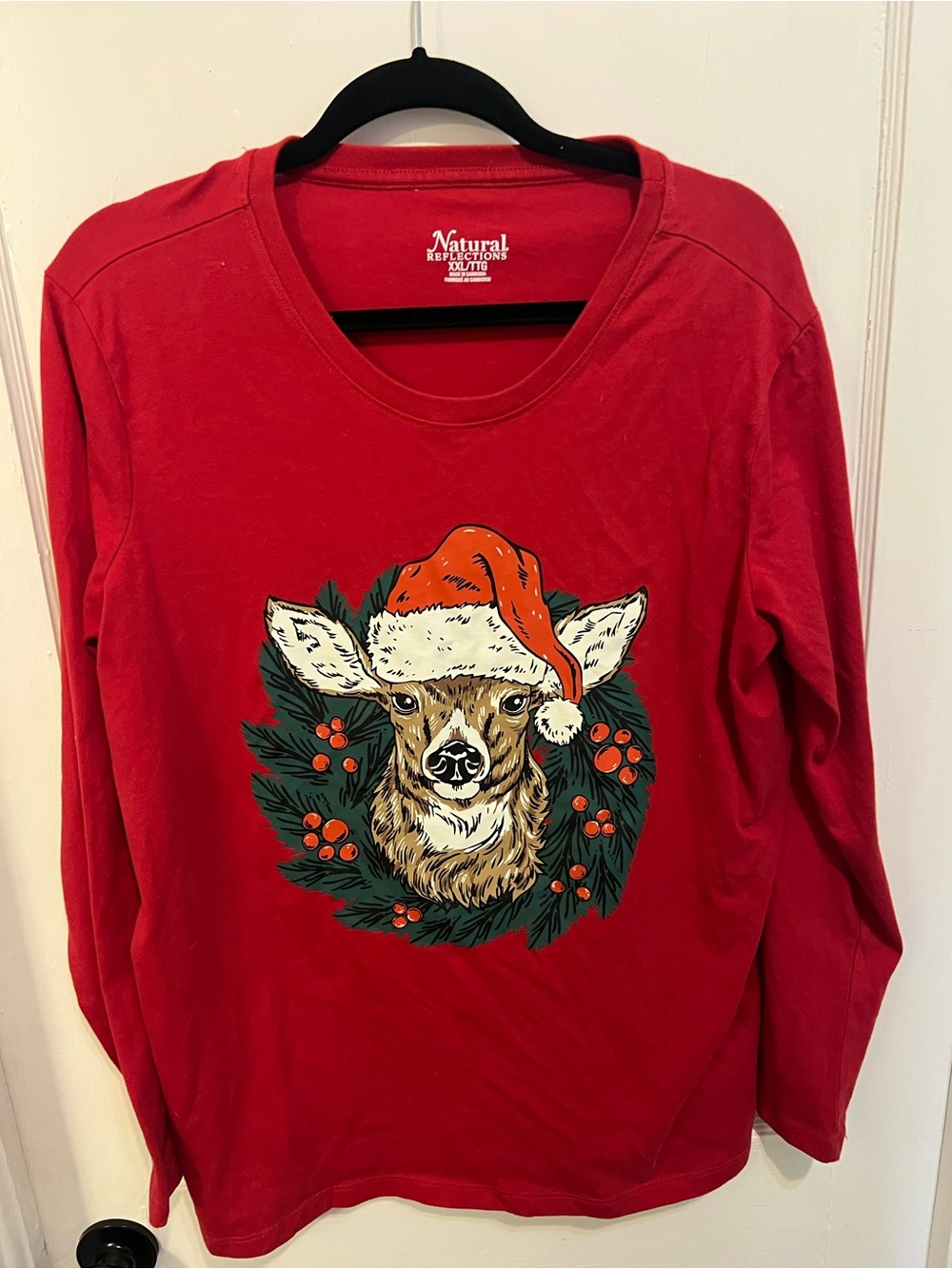 Natural Reflections Red Logo Pullover Sweatshirt